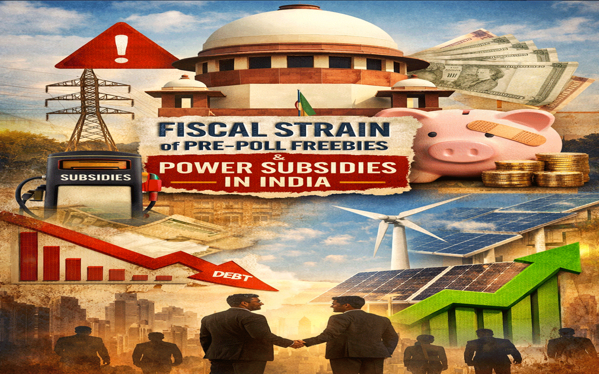 SC flags fiscal strain of pre-poll freebies, questions power subsidies indian